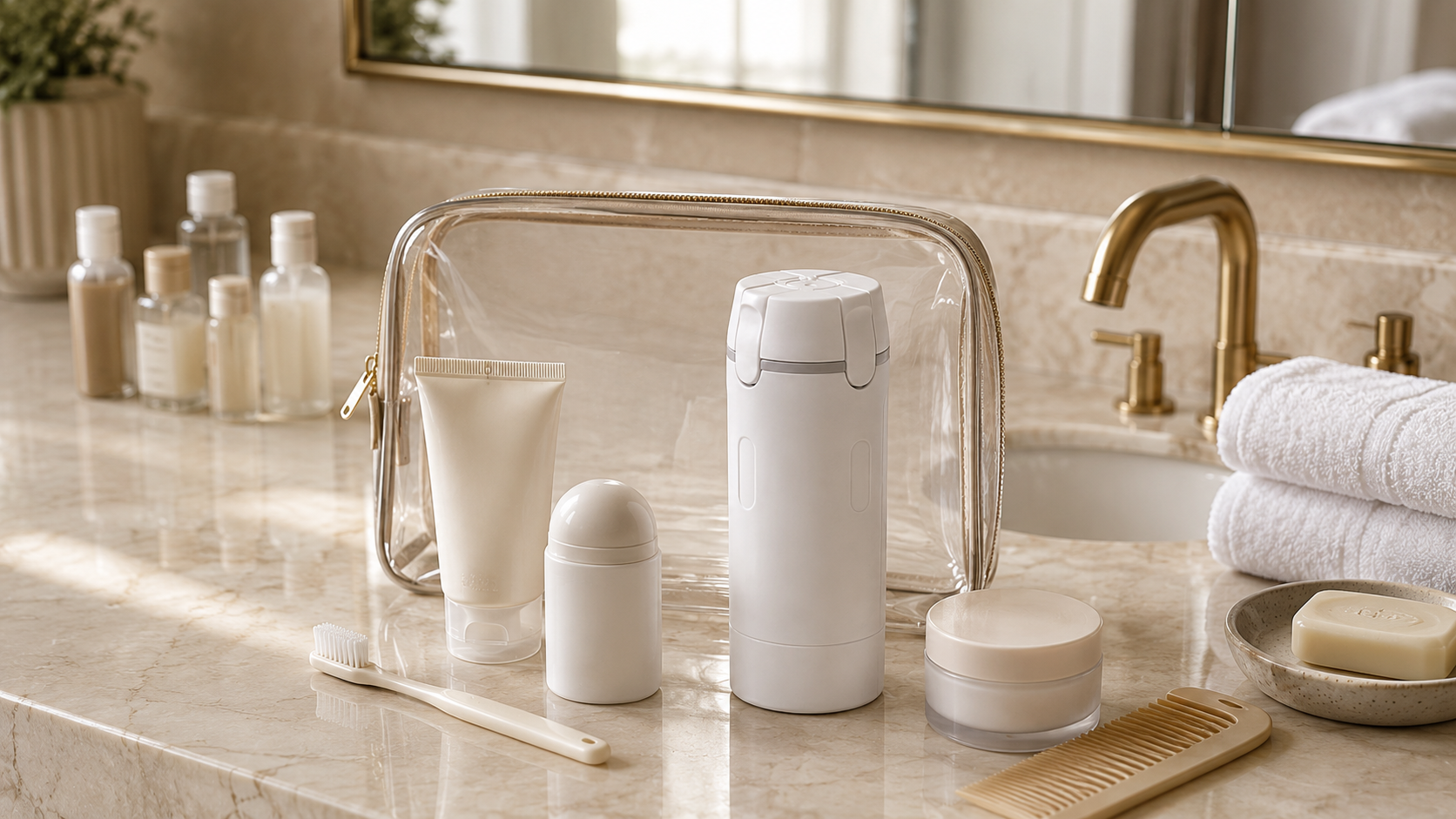 How to Pack Toiletries Without Spills, Leaks or Clutter